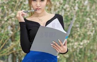 AISS爱丝(钻石版) – 最新写真：亚美依的学妹，谁说学习不能这么写意？