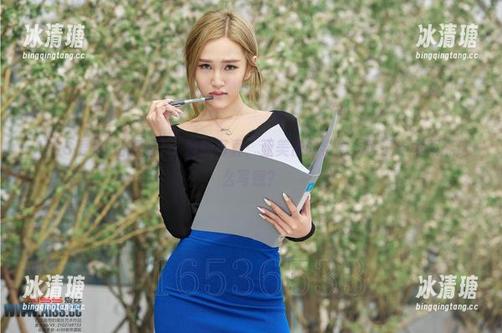 AISS爱丝(钻石版) - 最新写真：亚美依的学妹，谁说学习不能这么写意？