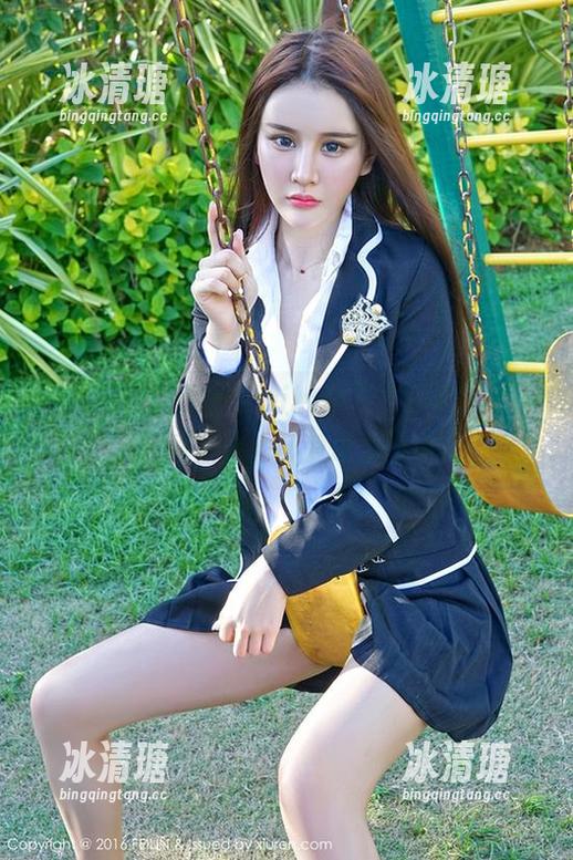 Feilin嗲囡囡-Emily尹菲 Feilin嗲囡囡 - Emily尹菲‘温柔’写真,究竟是在秀可爱还是撒娇?