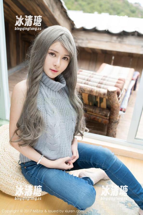 MiStar魅妍社-杨漫妮 MiStar魅妍社 - 杨漫妮用睡衣定义什么叫做原图真实