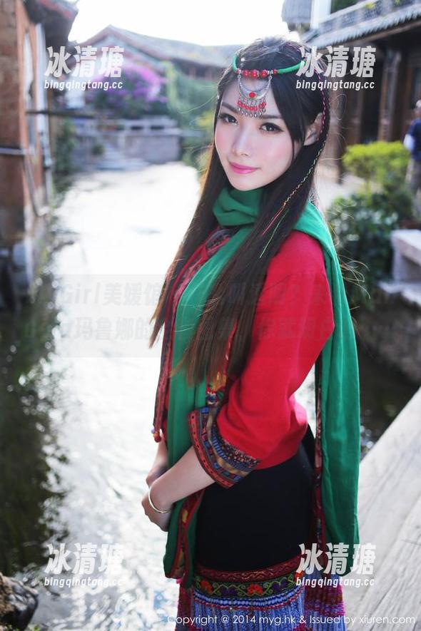 MyGirl美媛馆-Manuela玛鲁娜 MyGirl美媛馆 - 什么叫透明?来看Manuela玛鲁娜的全套图集,你就明白啦……