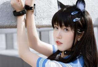 不呆猫的女孩在高清里漫步，美图也不禁要反思人生！