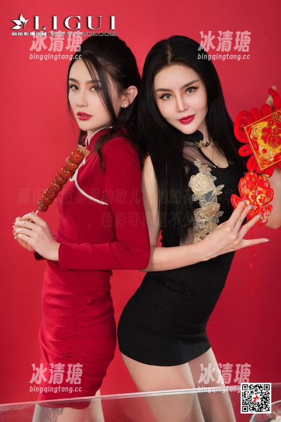 丽柜-敏儿 丽柜 - 图集里的敏儿,她的花漾年华,诺,色彩可真是不少