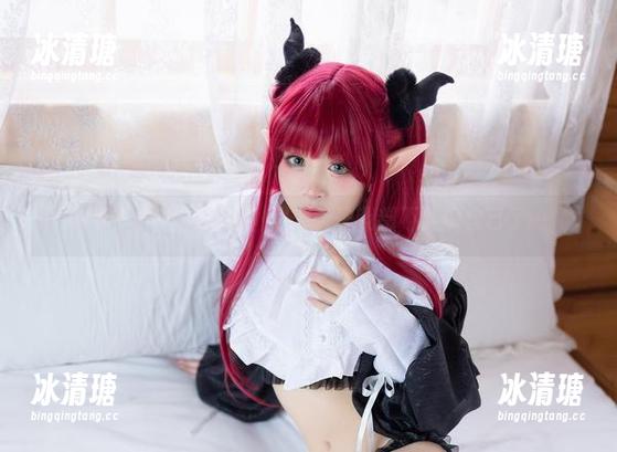 九九八吖 九九八吖COS蕾姆,照着镜子我都不认识自己了…