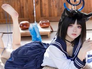 新动态！九柒喵的碧蓝档案妃咲合集，哦，那表情……