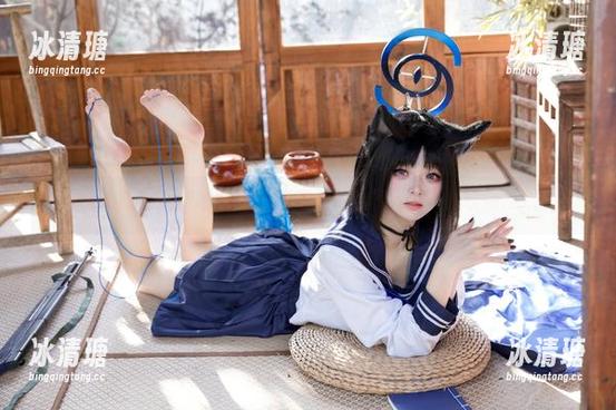 九柒喵 新动态!九柒喵的碧蓝档案妃咲合集,哦,那表情......