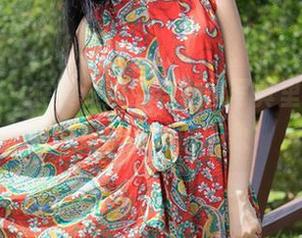 推女神 – 在莫雅淇的连衣裙写真里，找到了‘难以忘却的印象’