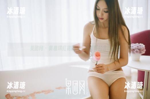 果团网-莫雅琪 果团网 - 莫雅琪红裙图集,眼睛真的会误会哦