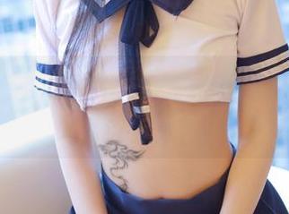 模范学院 – Hana妹婚纱图集：当白色遇上不羁，竟然有一丝丝的叛逆！